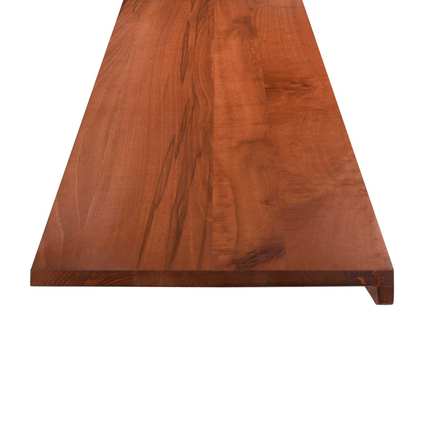 vidaXL Window Sills 2 pcs Brown 140 x 25 x 2 cm Solid Beech Wood