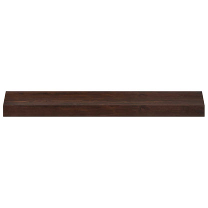 vidaXL Window Sills 2 pcs Dark Brown 70 x 15 x 2 cm Solid Beech Wood