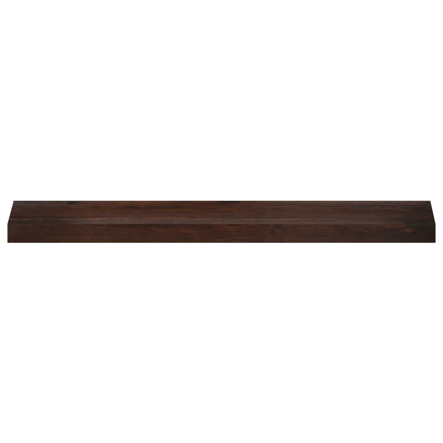 vidaXL Window Sills 2 pcs Dark Brown 90 x 15 x 2 cm Solid Beech Wood
