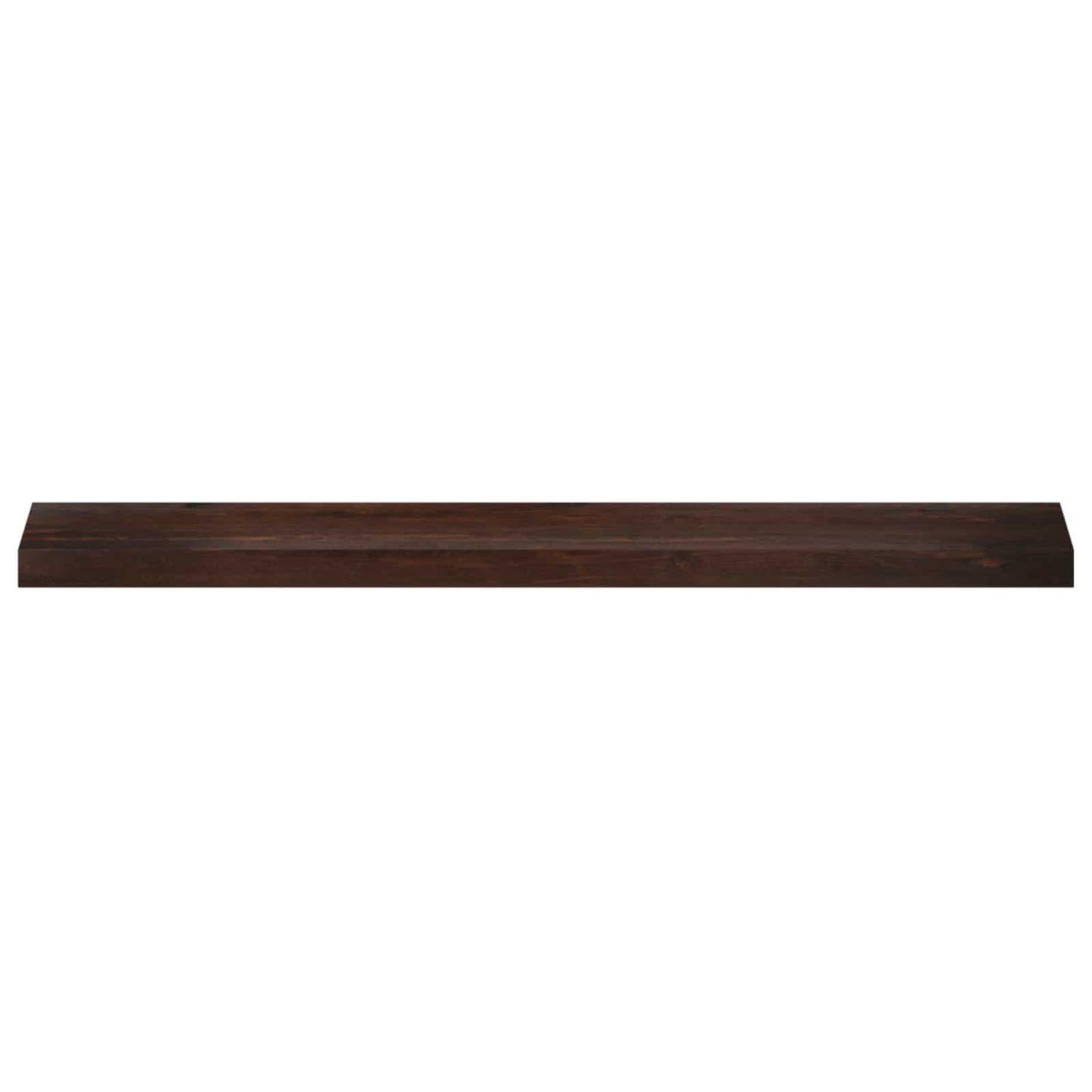 vidaXL Window Sills 2 pcs Dark Brown 120 x 15 x 2 cm Solid Beech Wood
