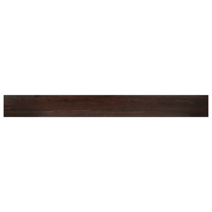 vidaXL Window Sills 2 pcs Dark Brown 140 x 15 x 2 cm Solid Beech Wood
