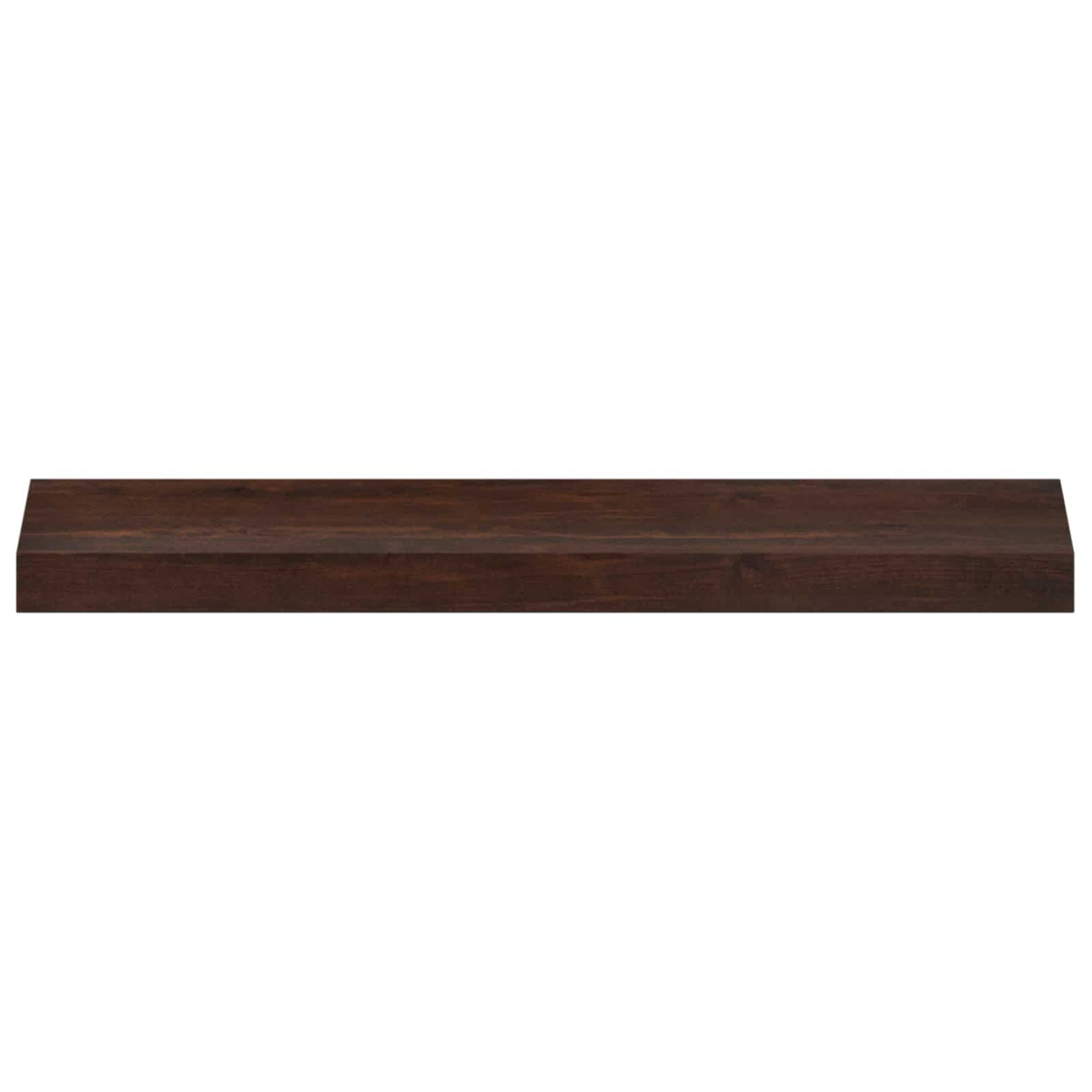 vidaXL Window Sills 2 pcs Dark Brown 70 x 20 x 2 cm Solid Beech Wood