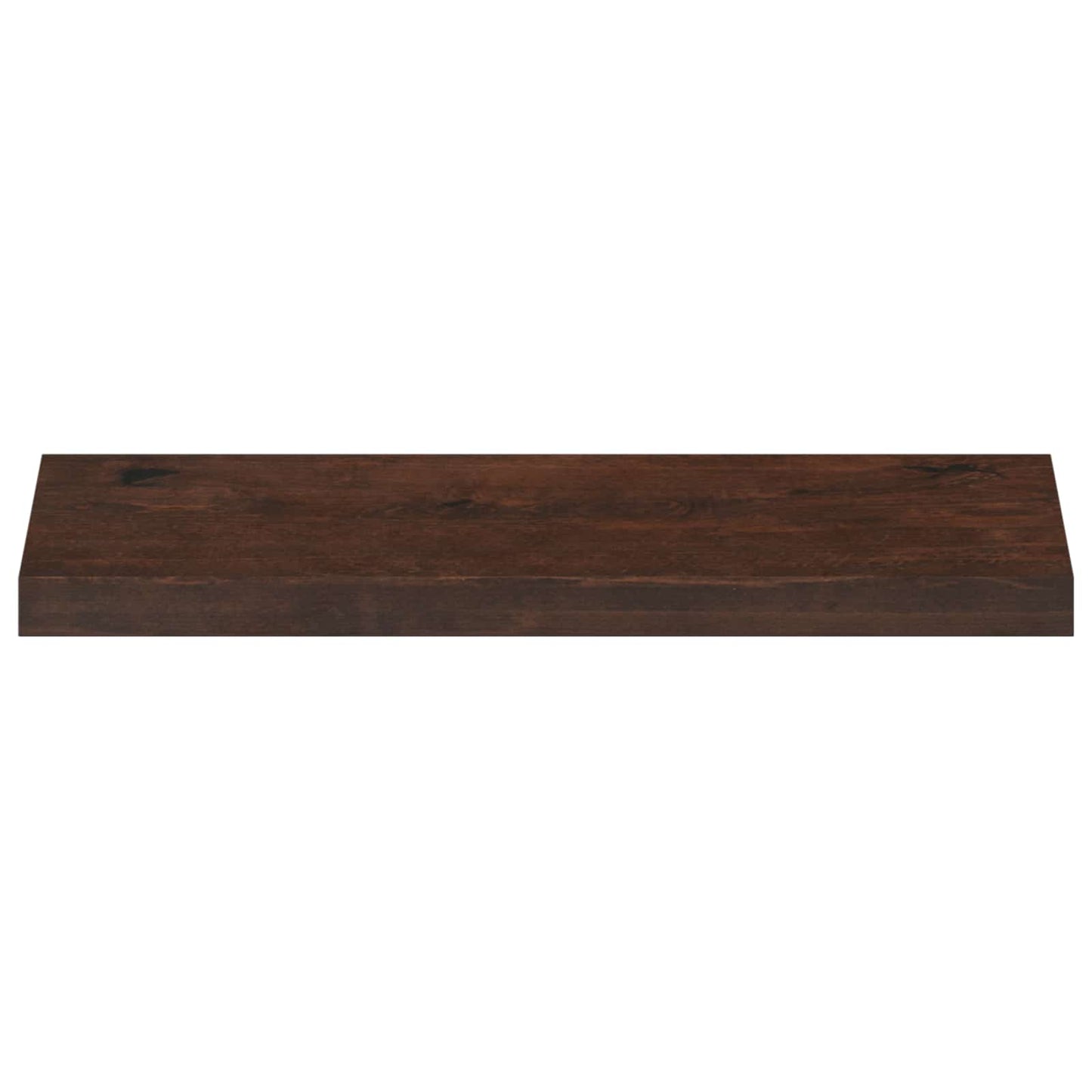 vidaXL Window Sills 2 pcs Dark Brown 80x 25 x 2 cm Solid Beech Wood
