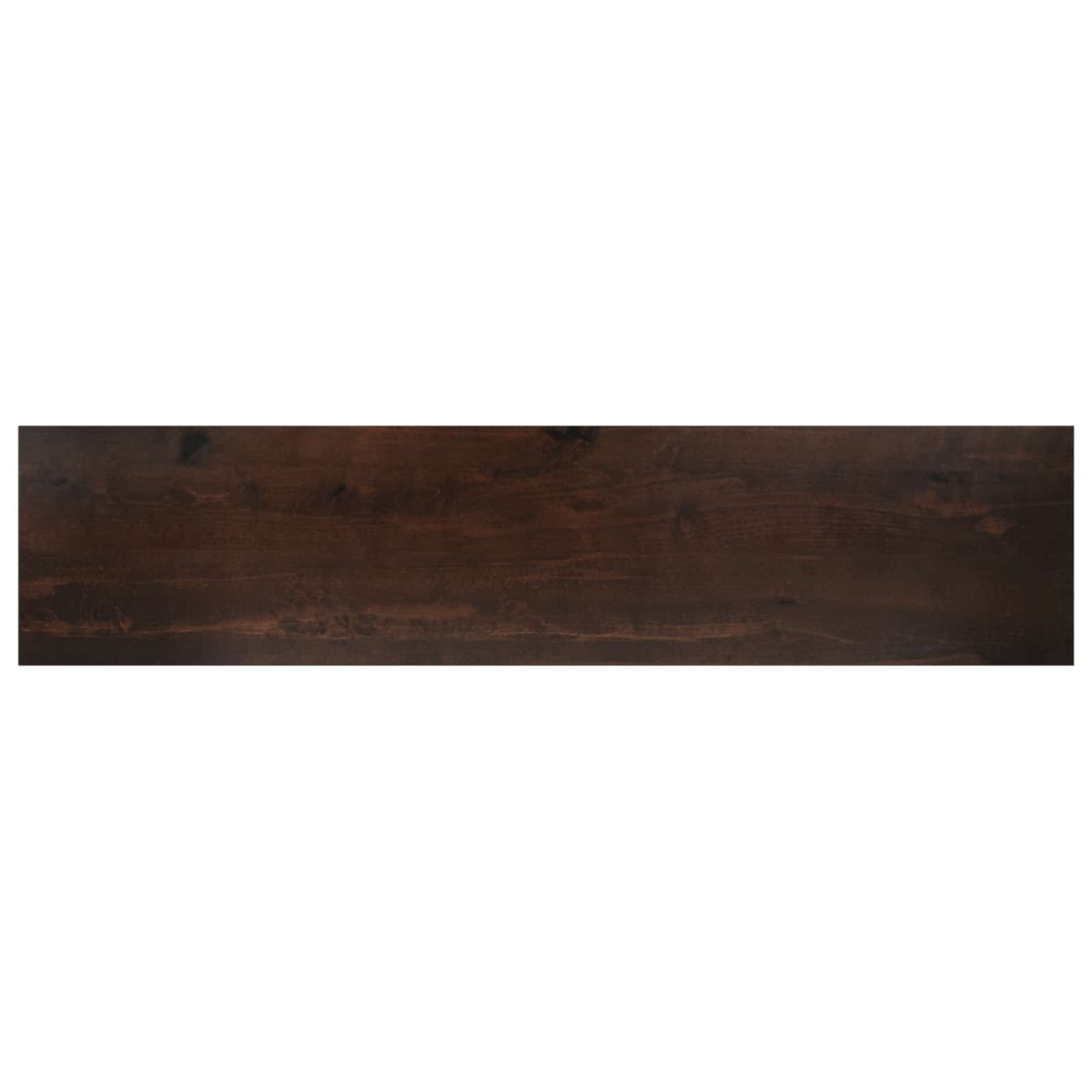 vidaXL Window Sills 2 pcs Dark Brown 120 x 25 x 2 cm Solid Beech Wood