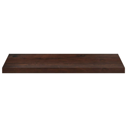 vidaXL Window Sills 2 pcs Dark Brown 90 x 40 x 2 cm Solid Beech Wood