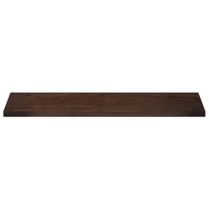 vidaXL Window Sills 2 pcs Dark Brown 160 x 40 x 2 cm Solid Beech Wood