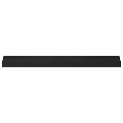 vidaXL Window Sills 2 pcs Black 90 x 15 x 2 cm Solid Beech Wood