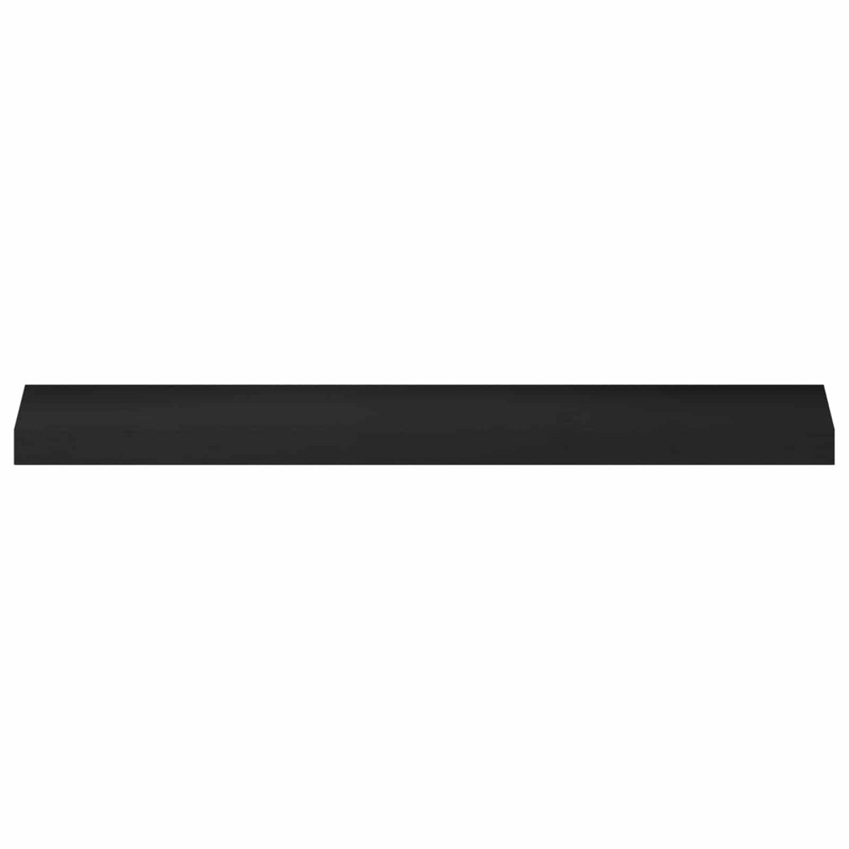 vidaXL Window Sills 2 pcs Black 100 x 15 x 2 cm Solid Beech Wood