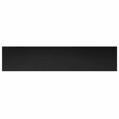vidaXL Window Sills 2 pcs Black 80x 20 x 2 cm Solid Beech Wood