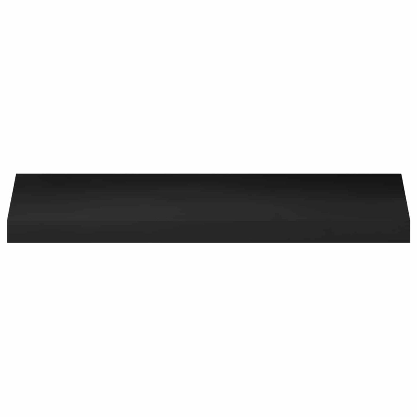 vidaXL Window Sills 2 pcs Black 70 x 25 x 2 cm Solid Beech Wood