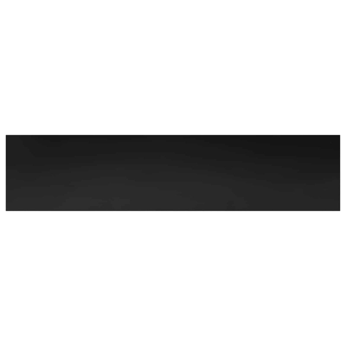 vidaXL Window Sills 2 pcs Black 110 x 25 x 2 cm Solid Beech Wood