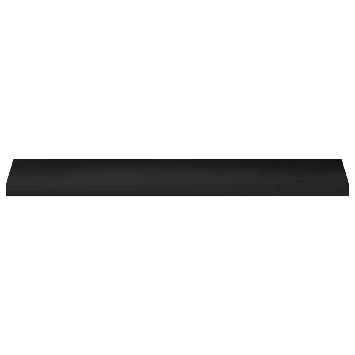 vidaXL Window Sills 2 pcs Black 110 x 30 x 2 cm Solid Beech Wood