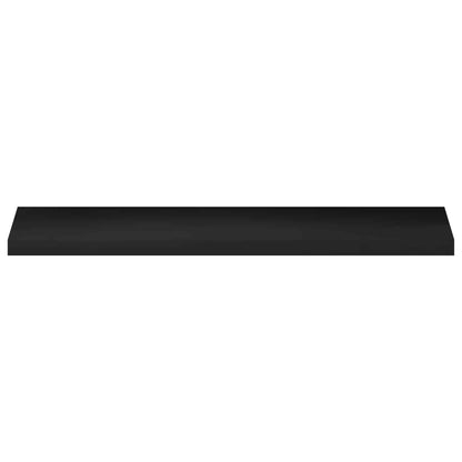 vidaXL Window Sills 2 pcs Black 120 x 30 x 2 cm Solid Beech Wood