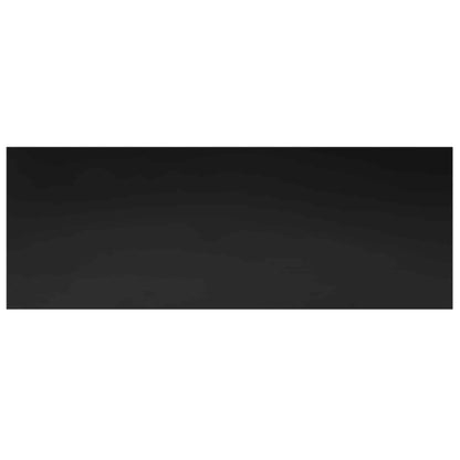 vidaXL Window Sills 2 pcs Black 120 x 40 x 2 cm Solid Beech Wood
