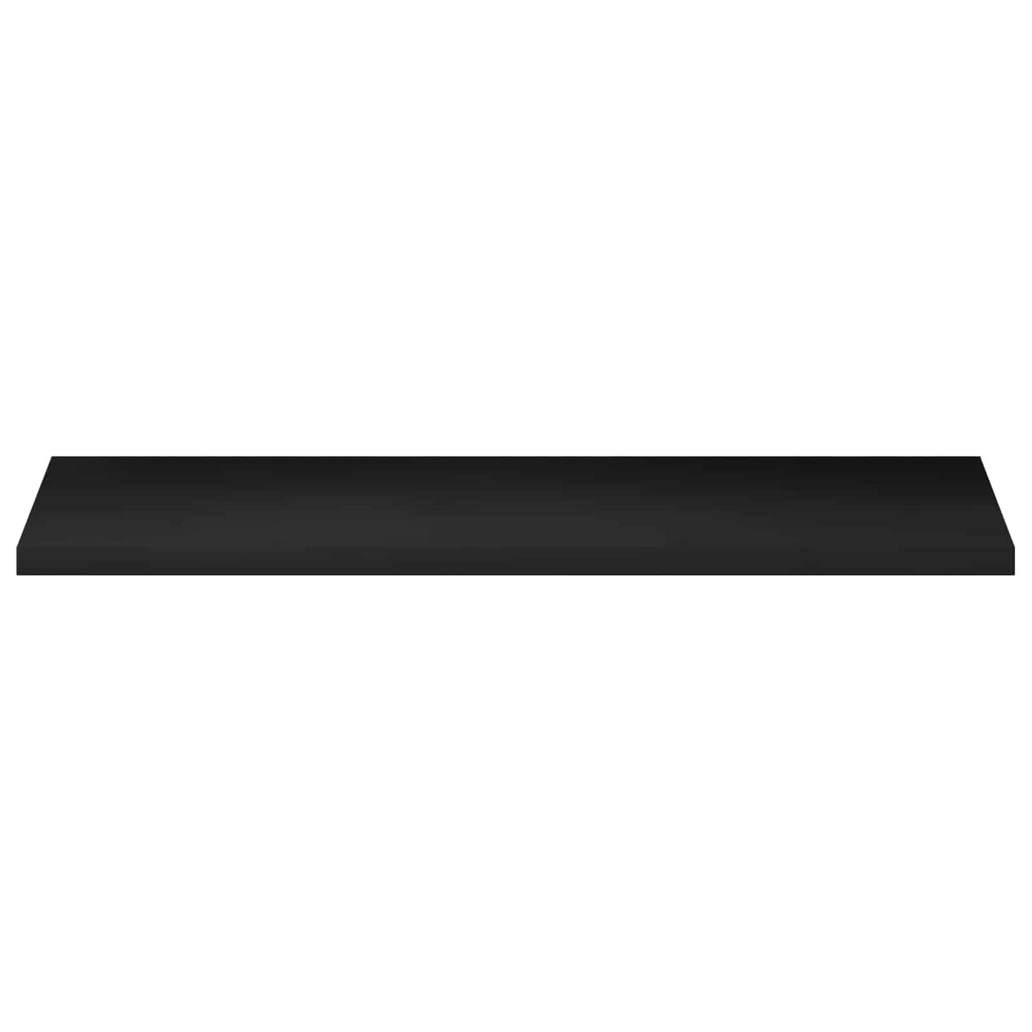 vidaXL Window Sills 2 pcs Black 140 x 40 x 2 cm Solid Beech Wood