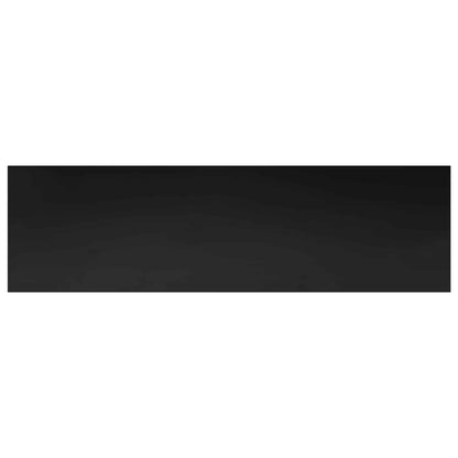 vidaXL Window Sills 2 pcs Black 140 x 40 x 2 cm Solid Beech Wood