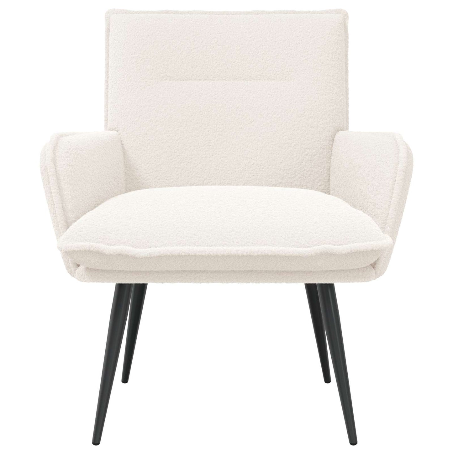 vidaXL Armchair Cream Bouclé