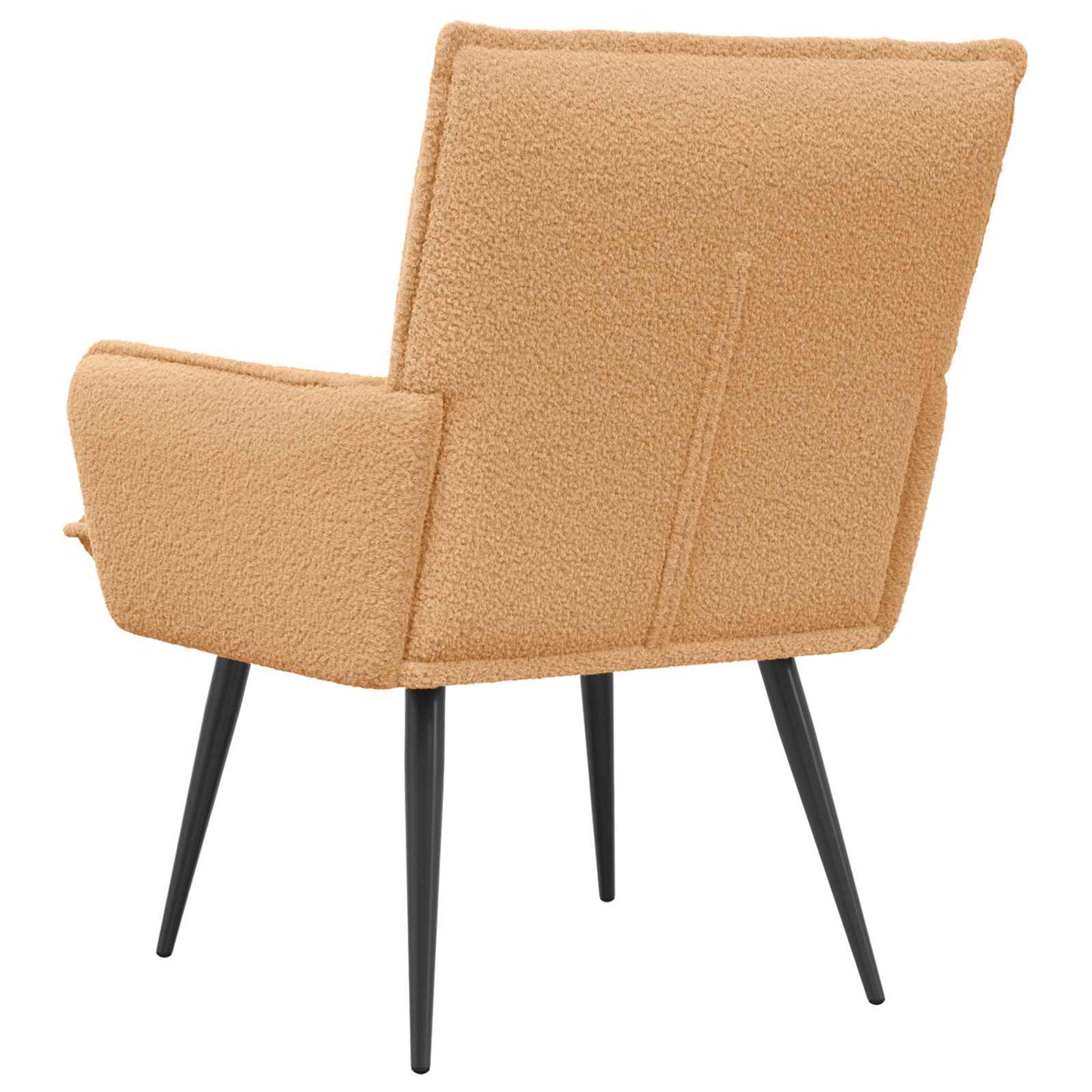 vidaXL Armchair Beige Bouclé