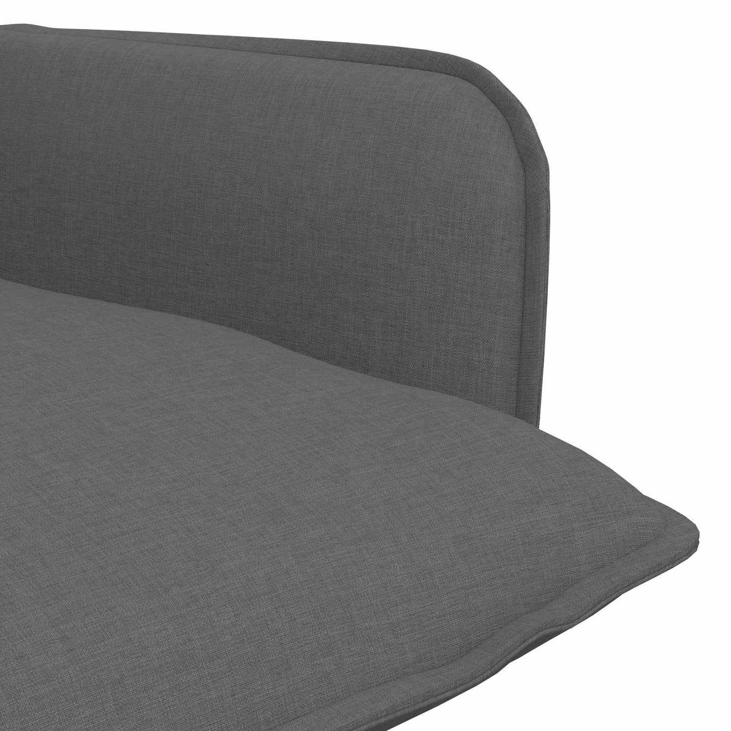 vidaXL Armchair Dark Grey Fabric