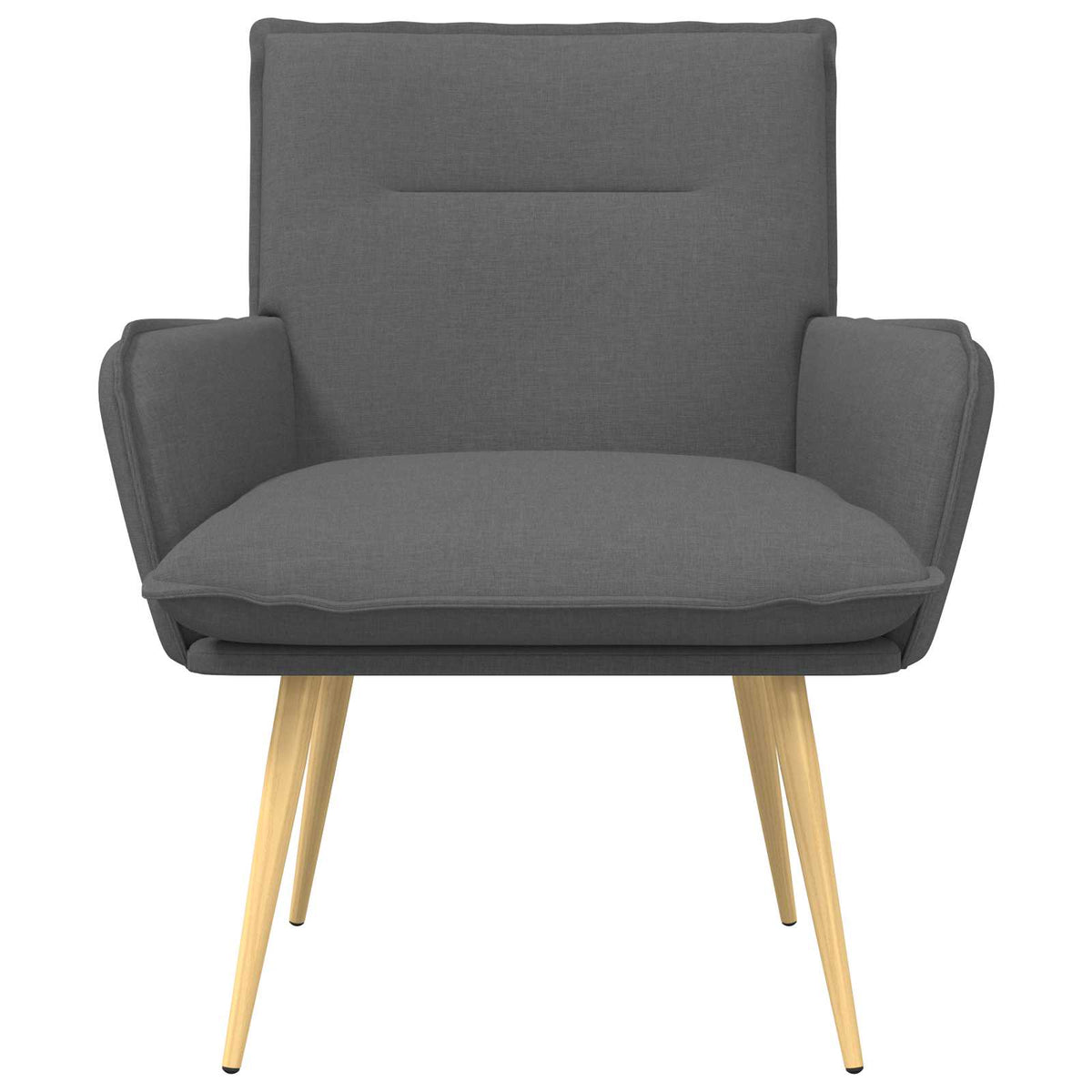 vidaXL Armchair Dark Grey Fabric
