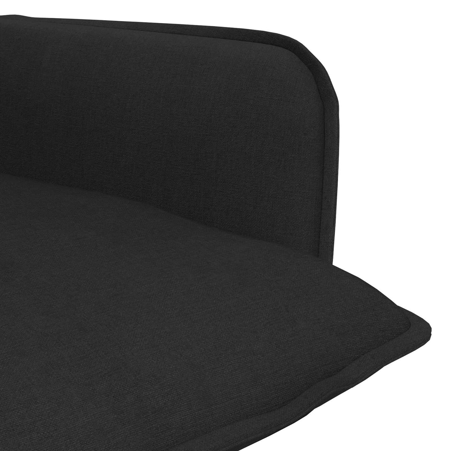 vidaXL Armchair Black Fabric