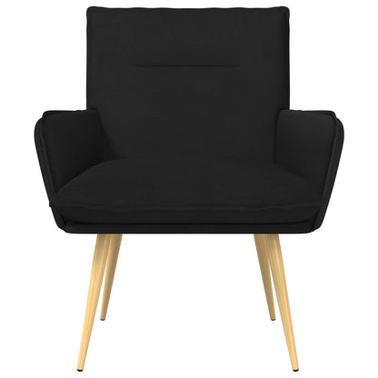 vidaXL Armchair Black Fabric