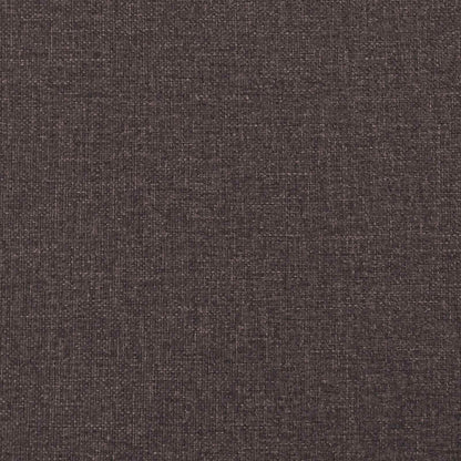vidaXL Armchair Dark Brown Fabric