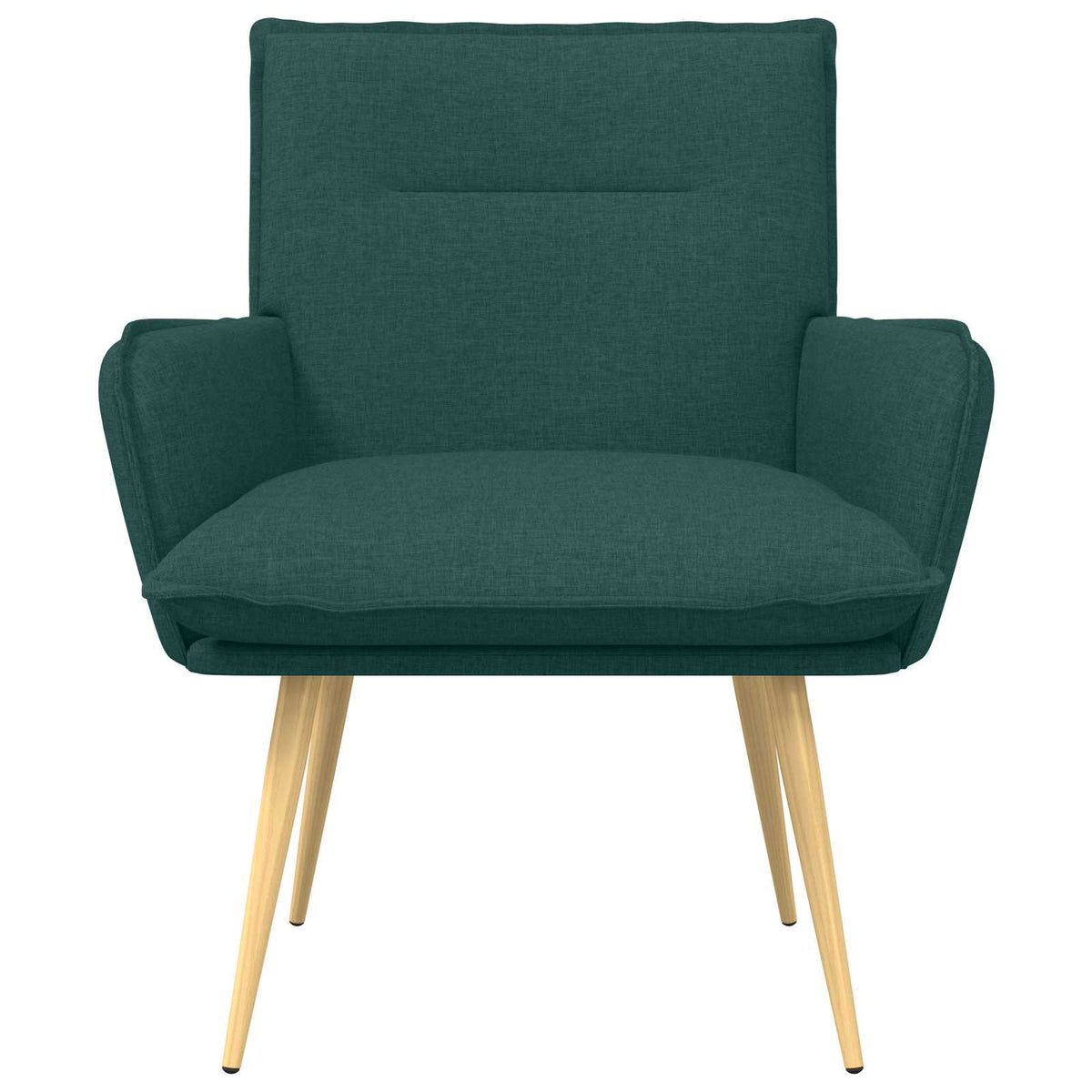vidaXL Armchair Dark Green Fabric