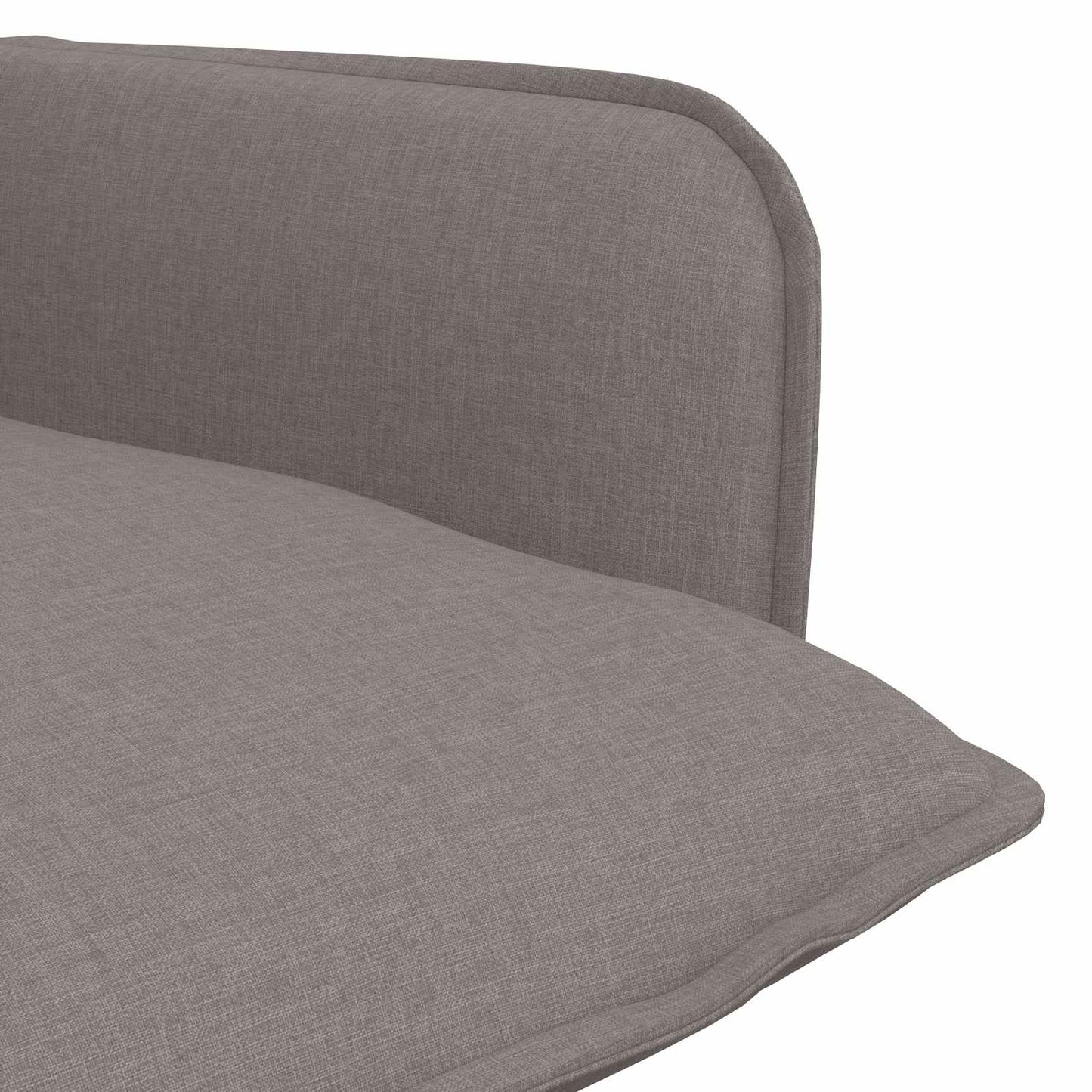 vidaXL Armchair Taupe Fabric