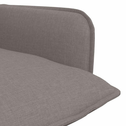 vidaXL Armchair Taupe Fabric