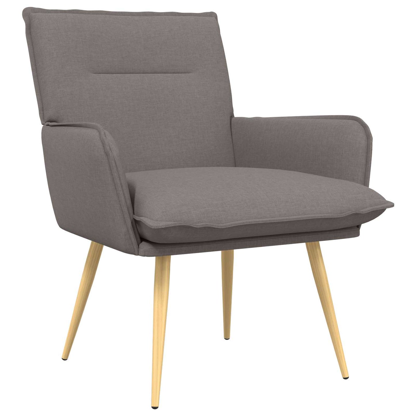 vidaXL Armchair Taupe Fabric