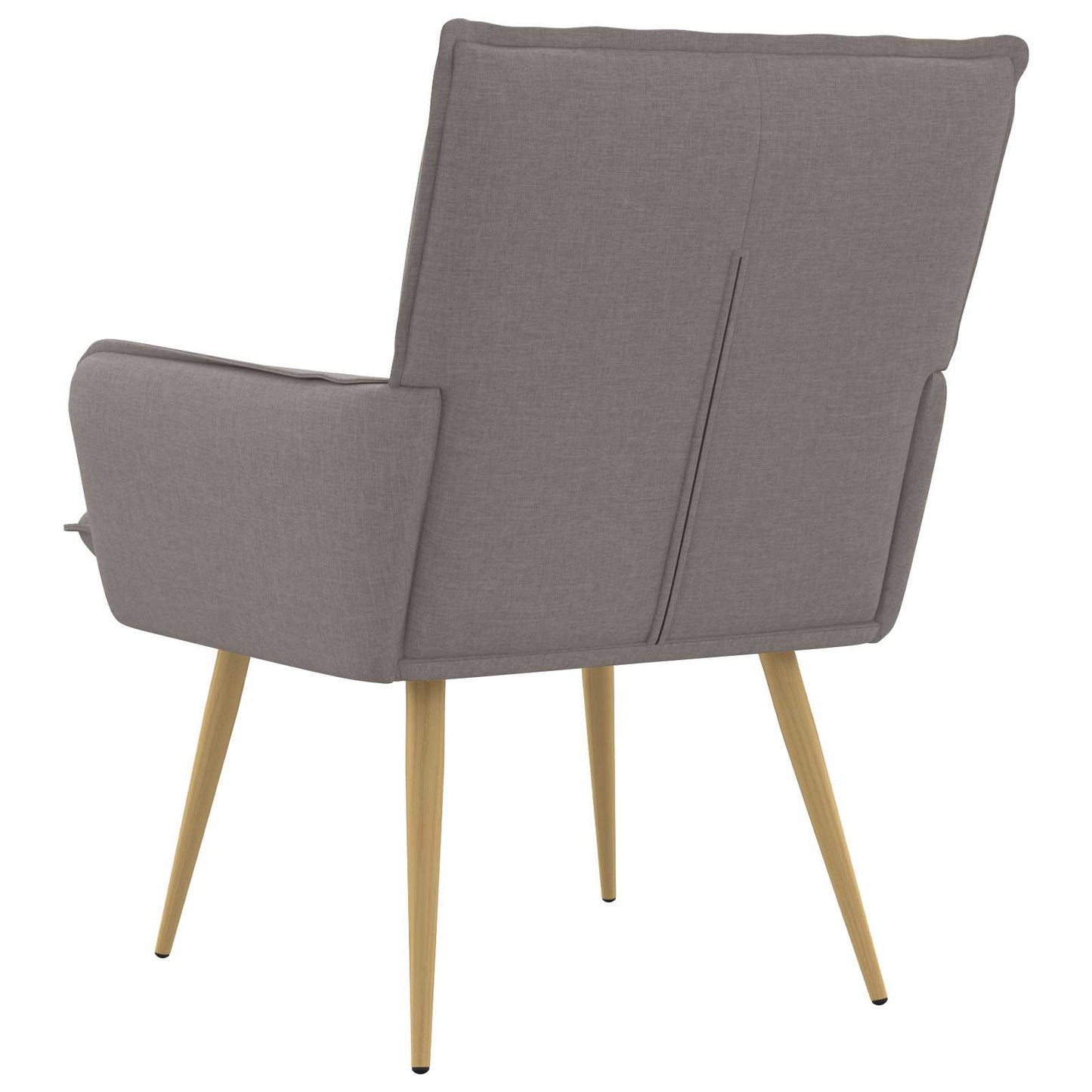 vidaXL Armchair Taupe Fabric