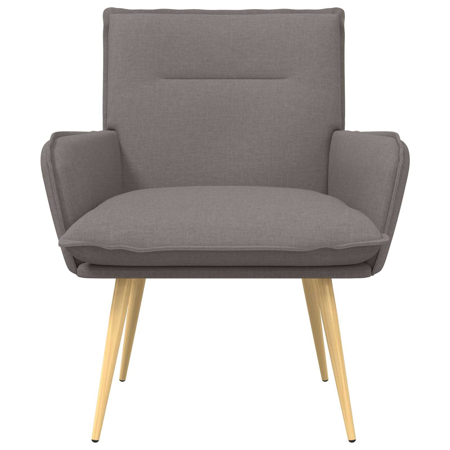 vidaXL Armchair Taupe Fabric