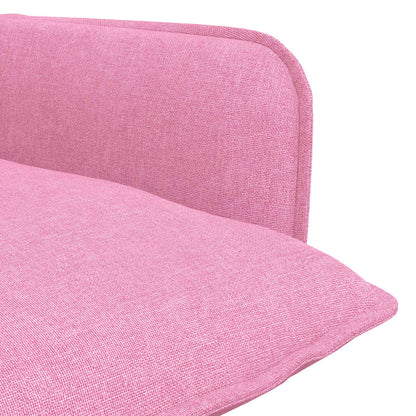 vidaXL Armchair Pink Fabric