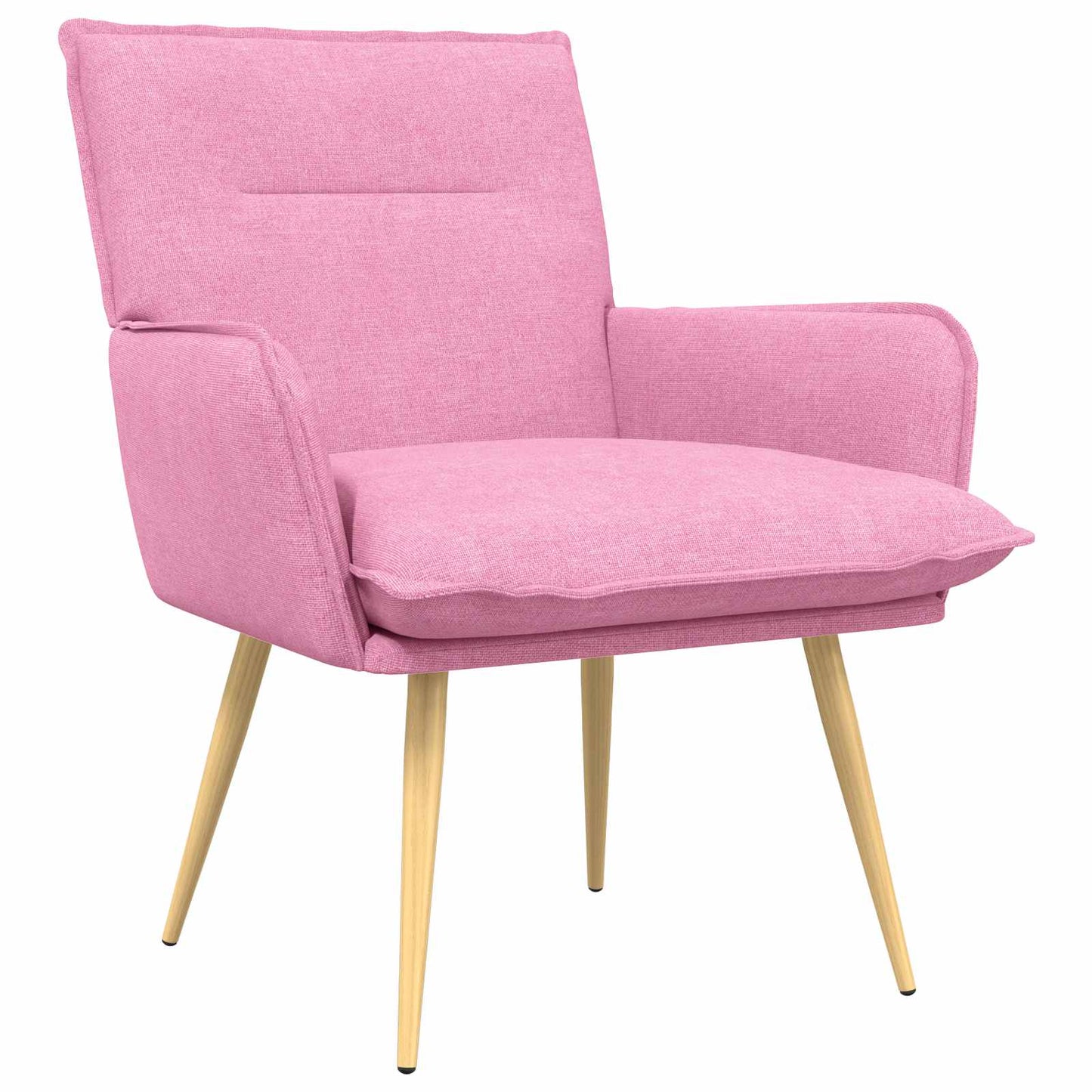 vidaXL Armchair Pink Fabric