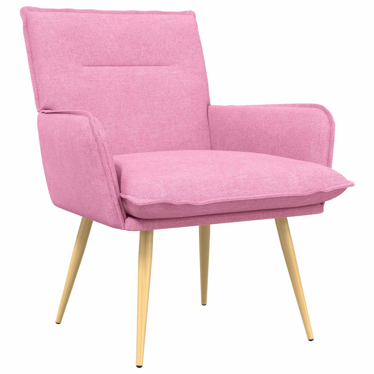 vidaXL Armchair Pink Fabric