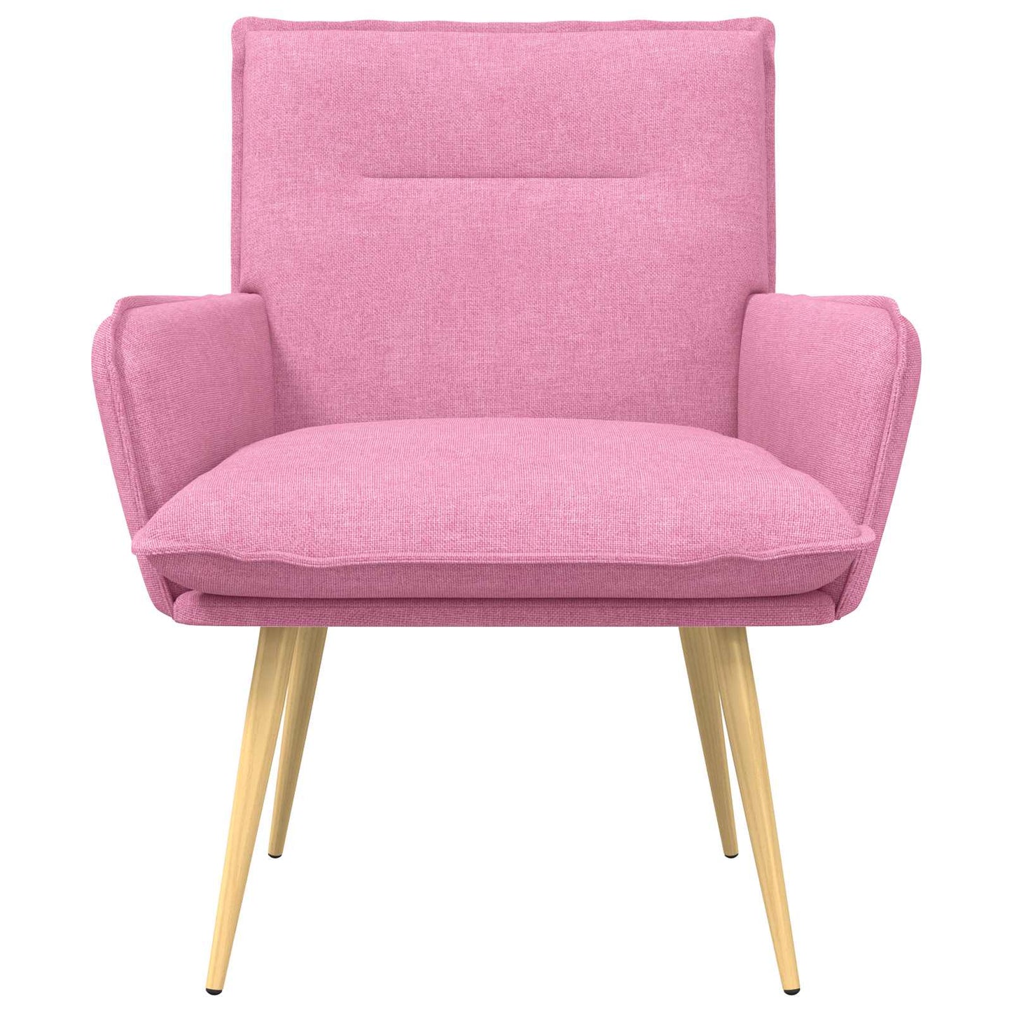 vidaXL Armchair Pink Fabric
