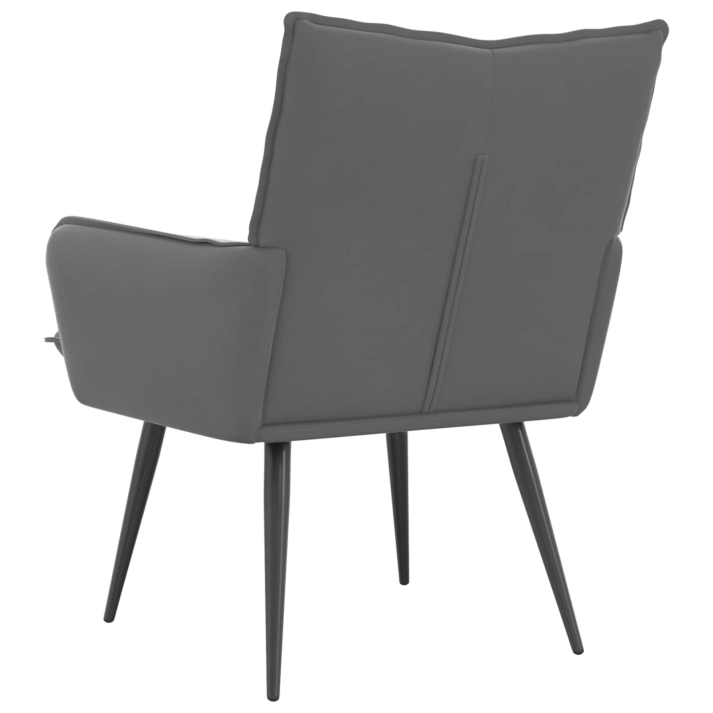 vidaXL Armchair Dark Grey Velvet