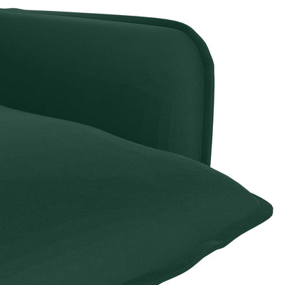 vidaXL Armchair Dark Green Velvet