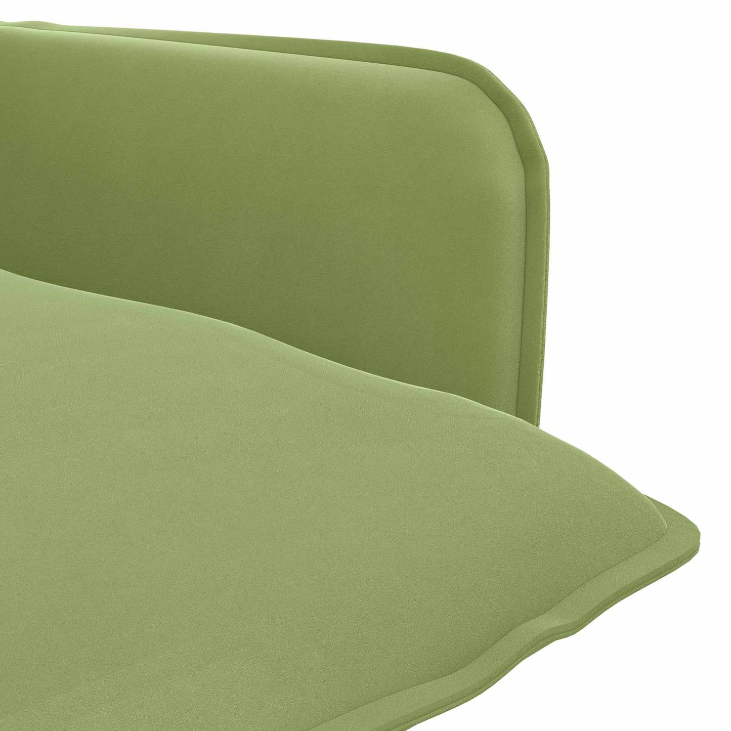 vidaXL Armchair Light Green Velvet