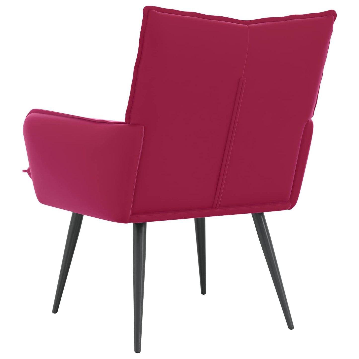 vidaXL Armchair Wine Red Velvet