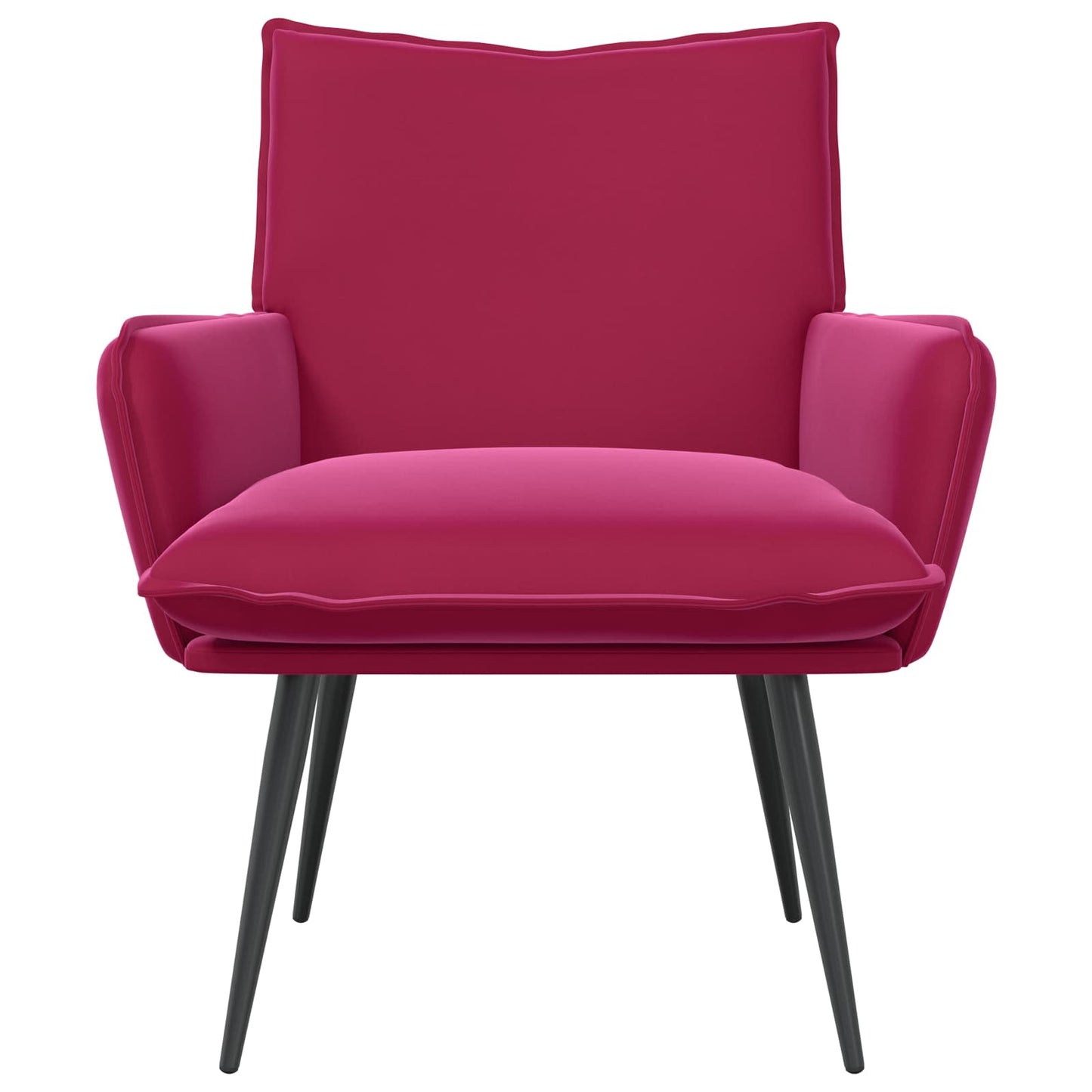 vidaXL Armchair Wine Red Velvet