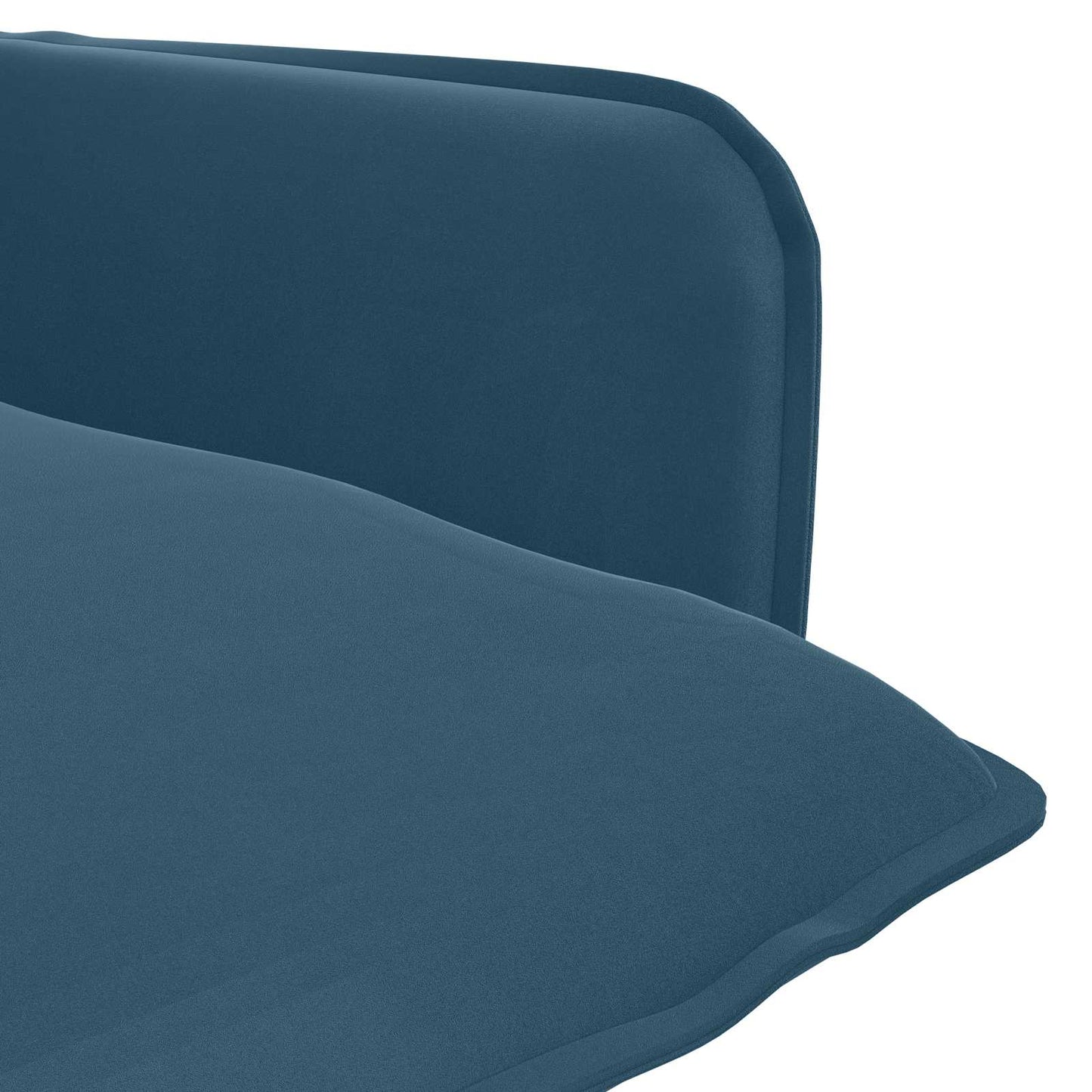 vidaXL Armchair Blue Velvet