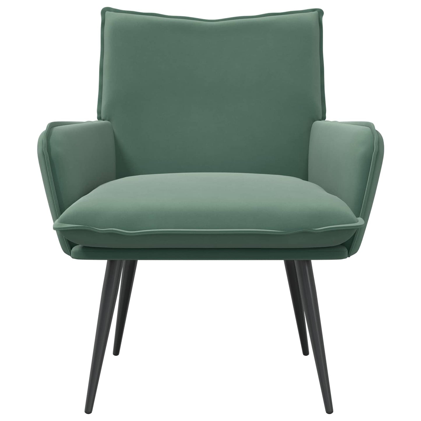 vidaXL Armchair Sea Green Velvet