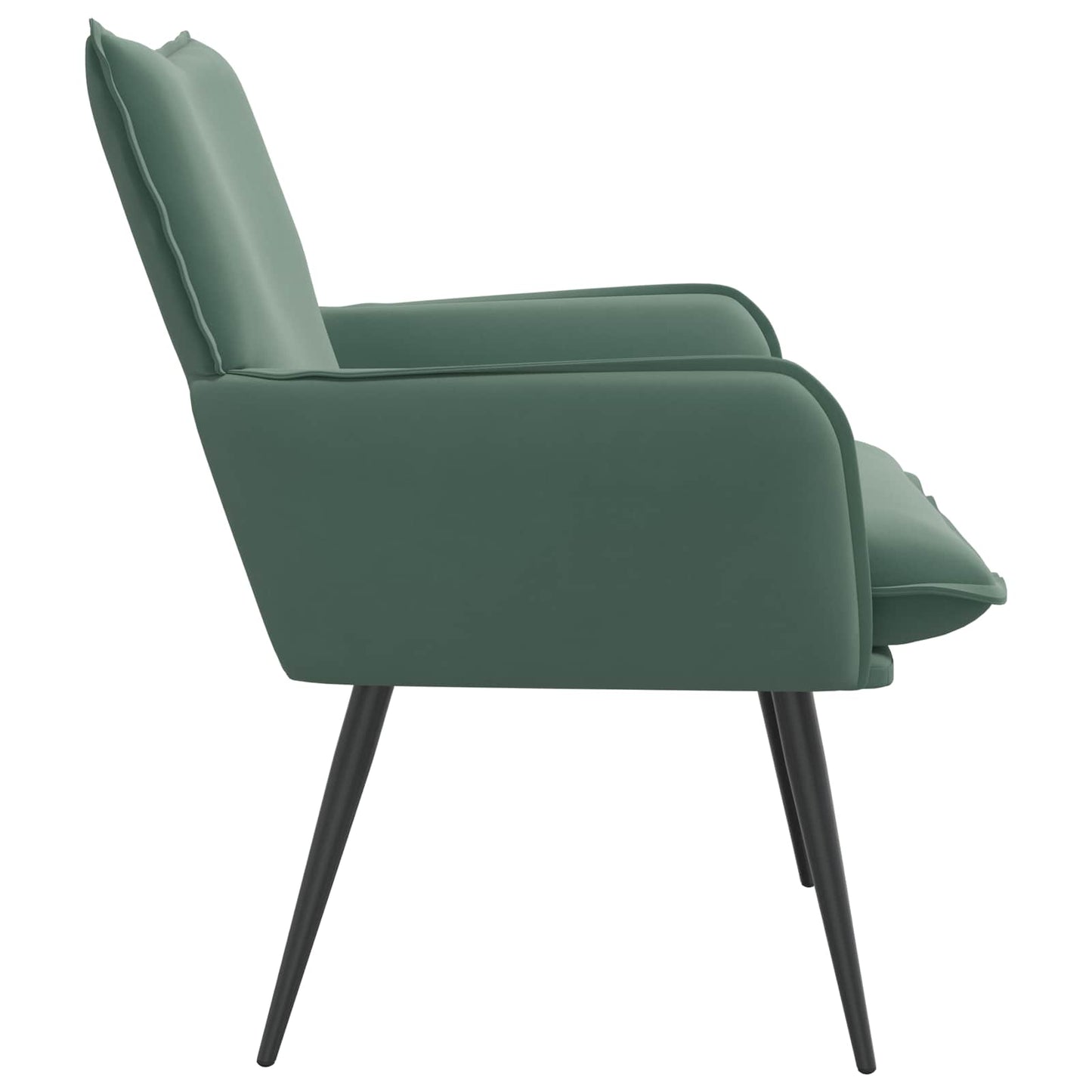 vidaXL Armchair Sea Green Velvet