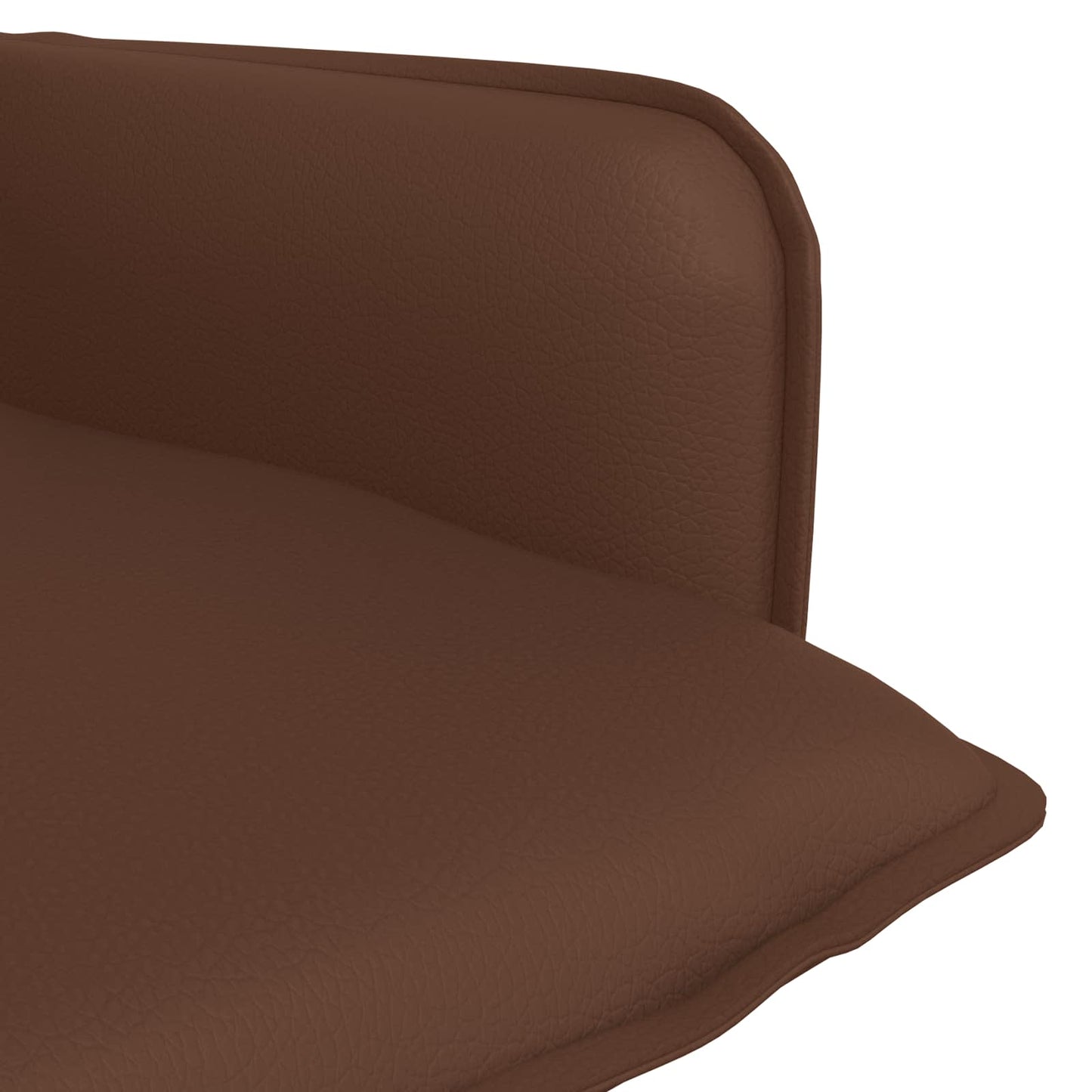 vidaXL Armchair Brown Faux Leather