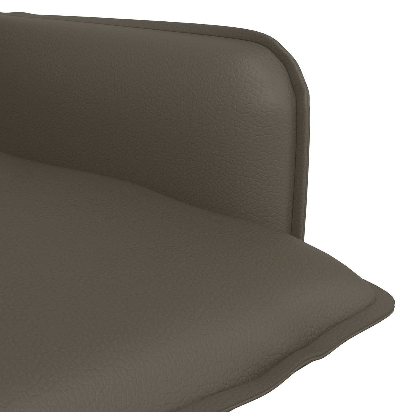 vidaXL Armchair Grey Faux Leather