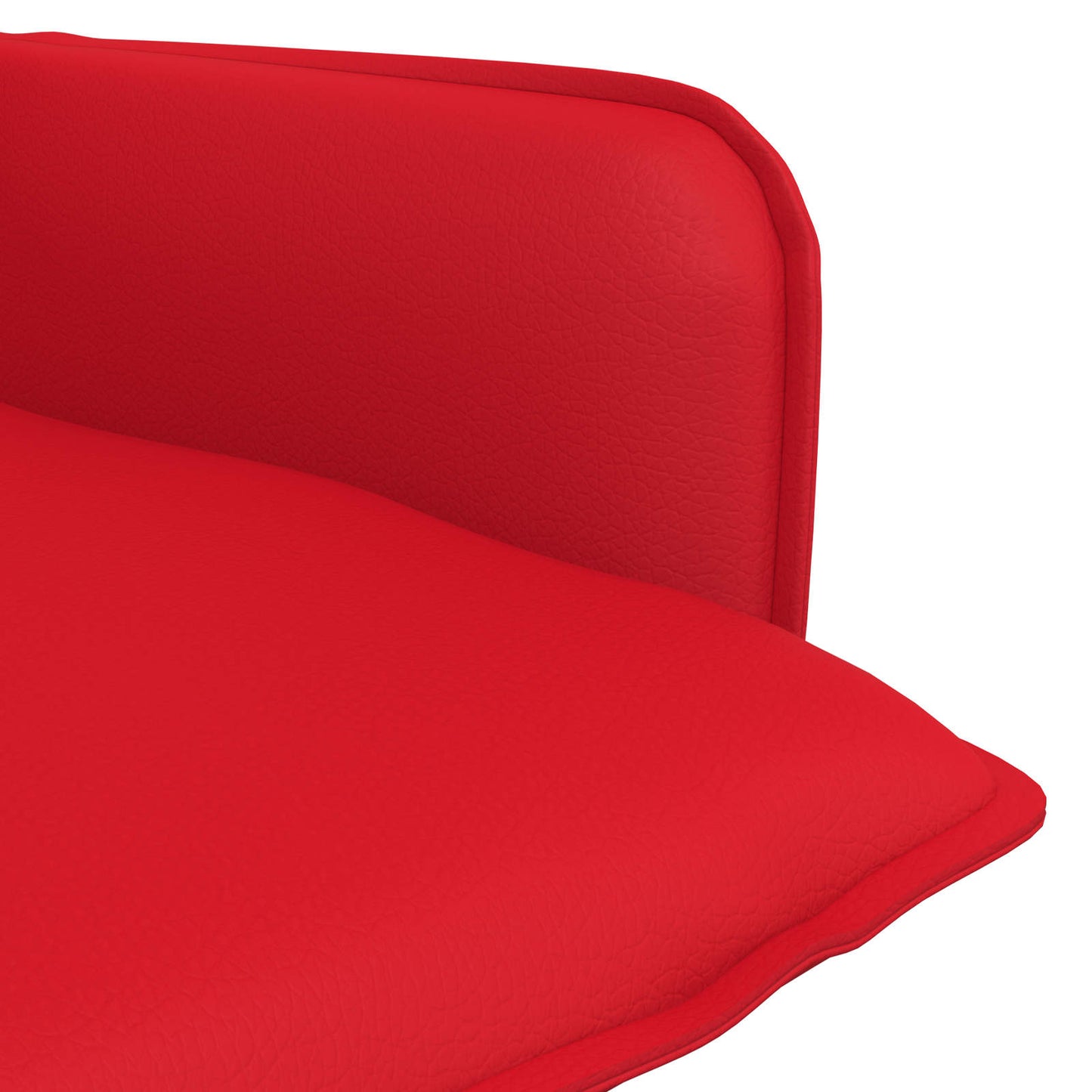 vidaXL Armchair Red Faux Leather