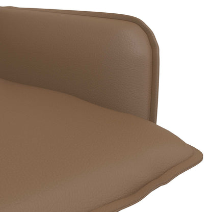 vidaXL Armchair Cappuccino Faux Leather