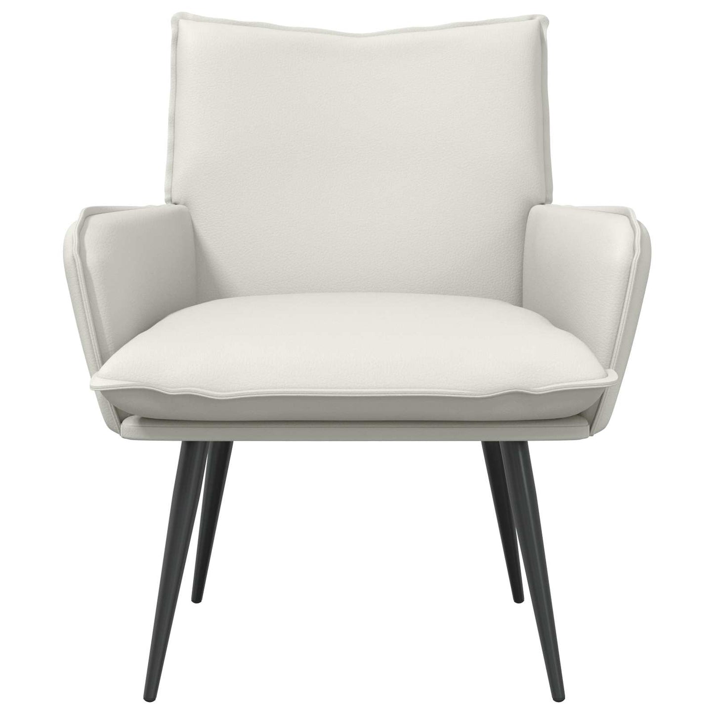vidaXL Armchair White Faux Leather